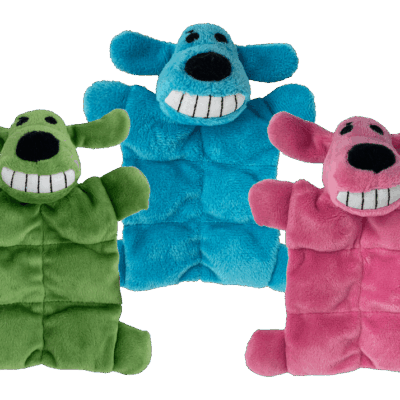 Multipet Loofa Squeaker Mat 6.5"