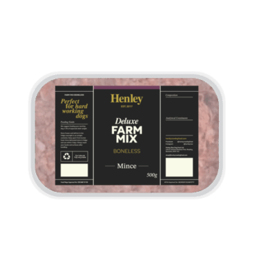 Henley Deluxe Raw Dog Food - Farm Mix