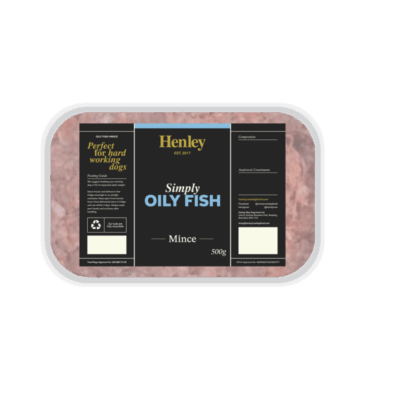 Henley Simply Oily Fish Mince Raw Dog Food 500g