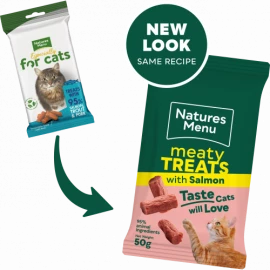 Natures Menu Real Meaty Cat Treats 50g