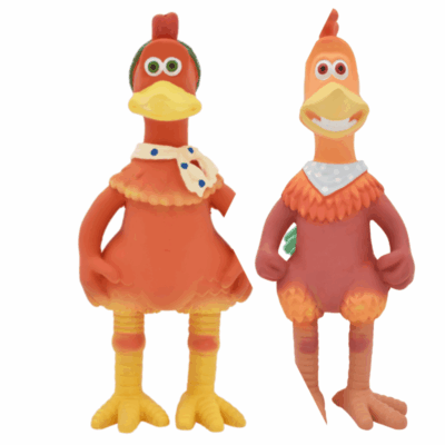 Chicken Run Latex Dog Toys