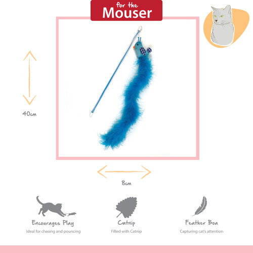 Tabby Patch Extra Long Cat Teaser - Image 7