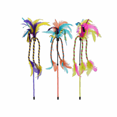 Tabby Patch Ribbon Cat Teaser