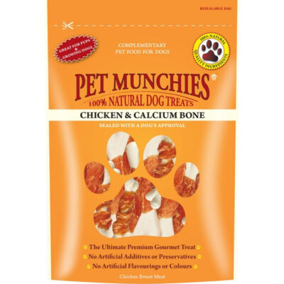 Pet Munchies Chicken & Calcium Bone 100g