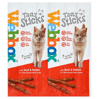 Webbox Cats Delight Tasty Cat Sticks 6pk - Image 4