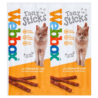 Webbox Cats Delight Tasty Cat Sticks 6pk - Image 5