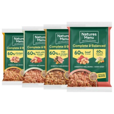 Natures Menu 60/40 Block 300g
