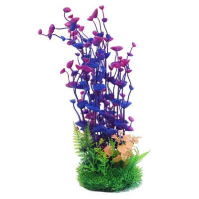 Betta 9 Inch Purple Combi Plastic Plant