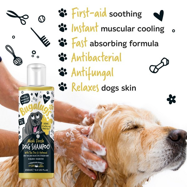Bugalugs Medi Fresh Itchy Dog Shampoo - Image 5