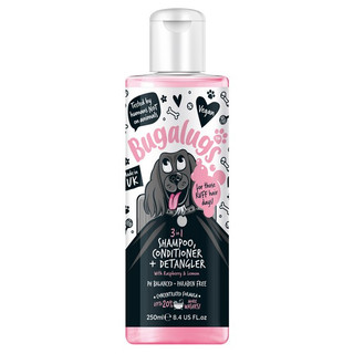 Bugalugs 3 in 1 Raspberry & Lemon Dog Shampoo, Conditioner & Detangler - Image 2