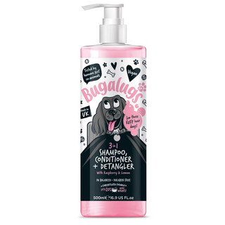 Bugalugs 3 in 1 Raspberry & Lemon Dog Shampoo