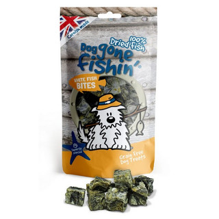 Dog Gone Fishin' White Fish Bites 75g