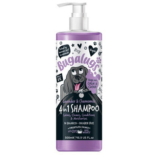 Bugalugs Lavender & Chamomile 4-in-1 Calming Dog Shampoo