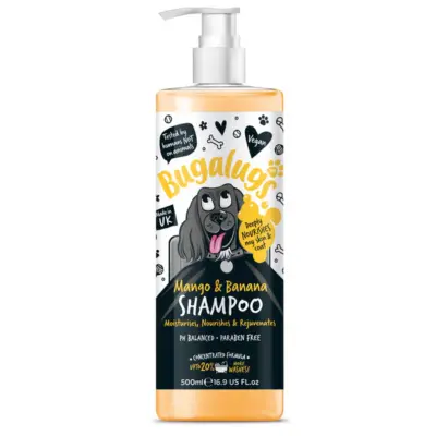 Bugalugs Mango & Banana Sensitive Dog Shampoo