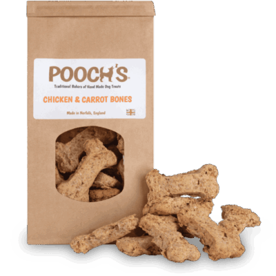 Pooch's Chicken & Carrot Bones 250g