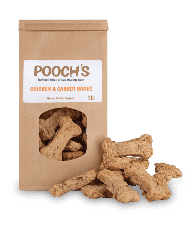 Pooch's Chicken & Carrot Bones 250g