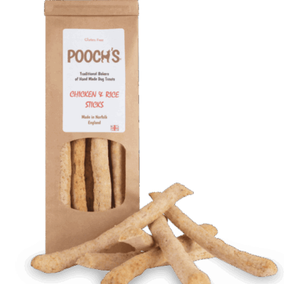 Pooch's Chicken & Rice Stix 160g