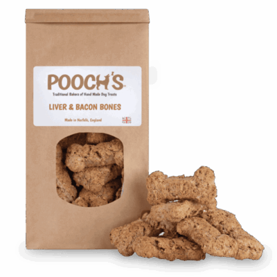Pooch's Liver & Bacon Bones 250g