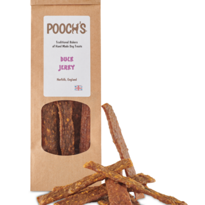 Pooch's 100% Duck Jerky 95g
