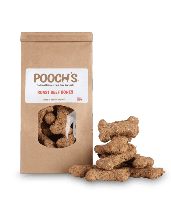 Pooch's Roast Beef Bones 250g