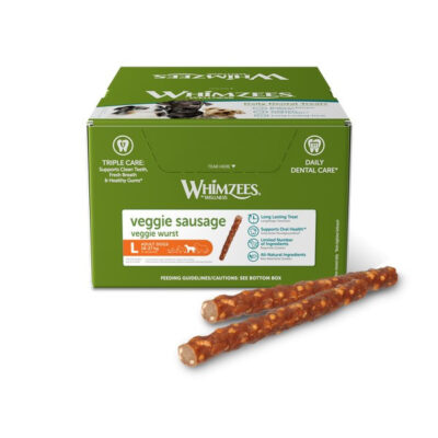 Whimzee Veggie Sausage - Large