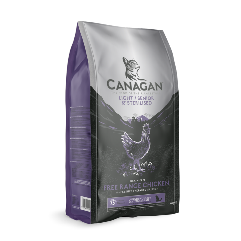 Canagan Cat Free Range Chicken Light/Senior