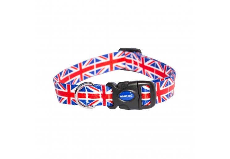 Ancol Soho Collection Union Jack Collar