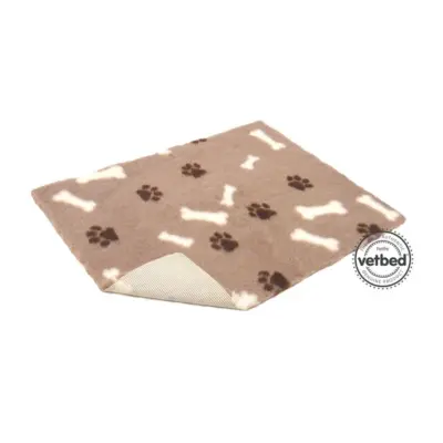 Vetbed® Non-Slip Comfort Mink with Bones & Paws