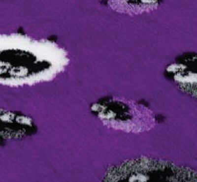 Vetbed® Non-Slip Comfort Purple with Sheep